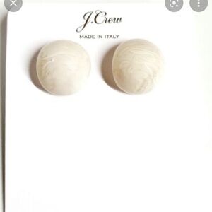 J. Crew Rounded Acetate Stud Earrings